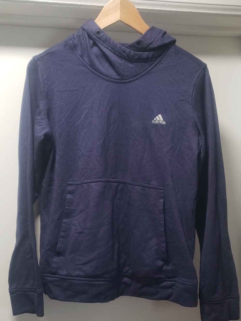 adidas Climawarm Hoodie in Purple